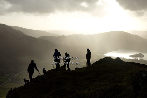 Hunting on the Lakeland Fells by Betty Fold Gallery