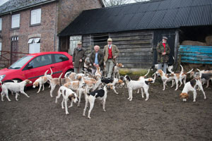 Hunting on the Welsh Borders by Betty Fold Gallery